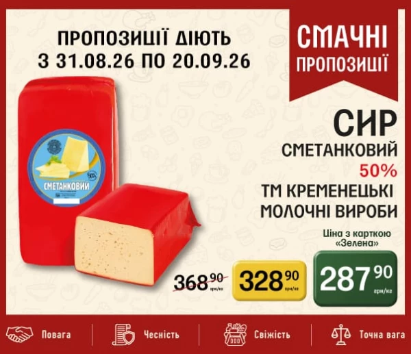 Каталог Петриківка - Каталог знижок, сторінка 12: знижки та акції 31 серпня – 20 вересня 2026
