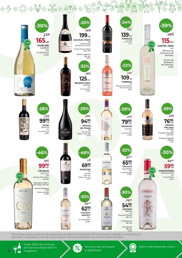 Catalog AlcoMarket - Catalogul cu reduceri, pagina 6: reduceri și oferte 27 august – 9 septembrie 2026