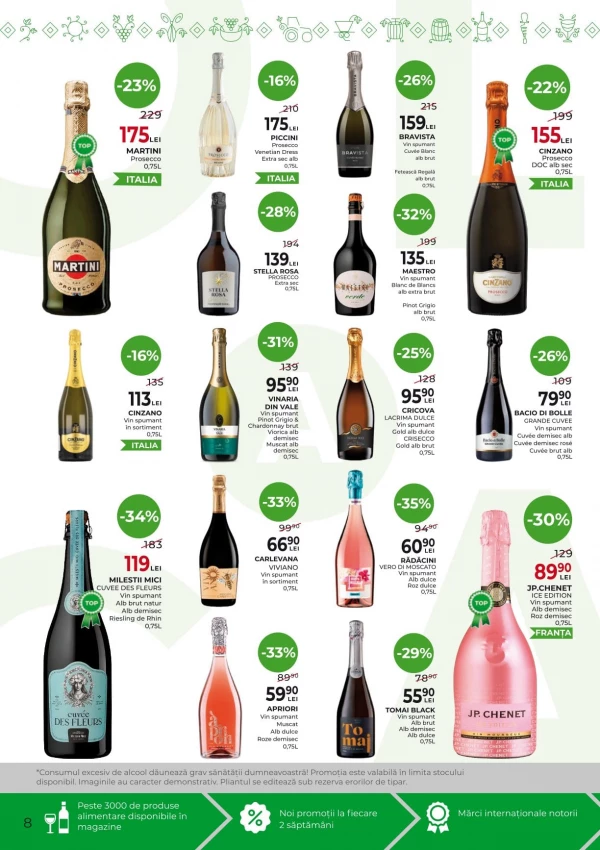 Catalog AlcoMarket - Catalogul cu reduceri, pagina 8: reduceri și oferte 27 august – 9 septembrie 2026