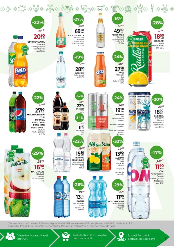 Catalog AlcoMarket - Catalogul cu reduceri, pagina 11: reduceri și oferte 27 august – 9 septembrie 2026