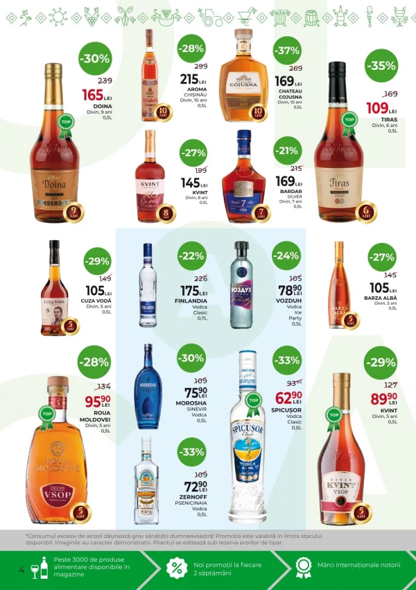 Catalog AlcoMarket - Catalogul cu reduceri, pagina 4: reduceri și oferte 27 august – 9 septembrie 2026