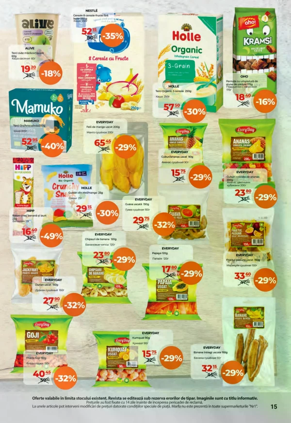 Catalog NR1 - Catalogul cu reduceri, pagina 15: reduceri și oferte 1 – 15 septembrie 2026