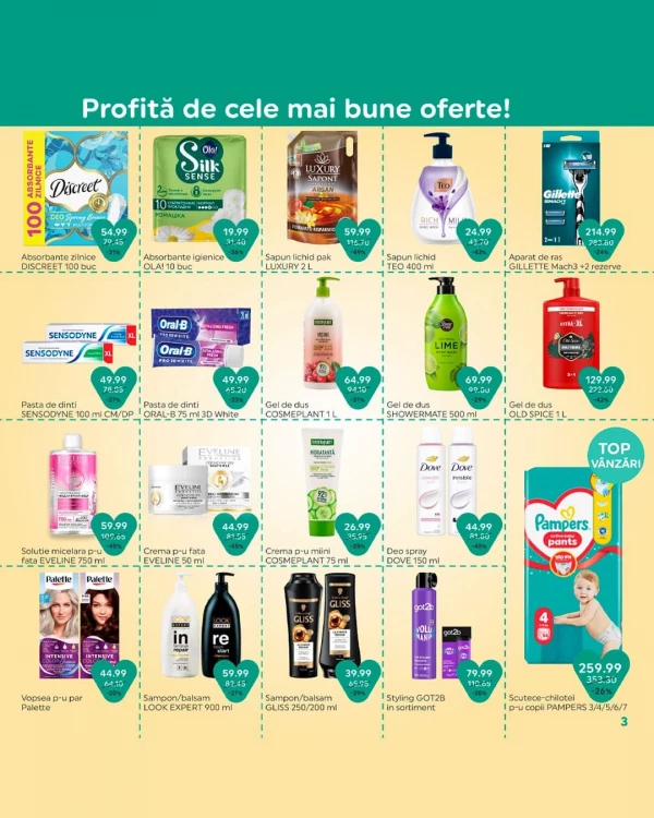 Catalog Bonita - Catalogul cu reduceri, pagina 3: reduceri și oferte 1 – 30 septembrie 2026