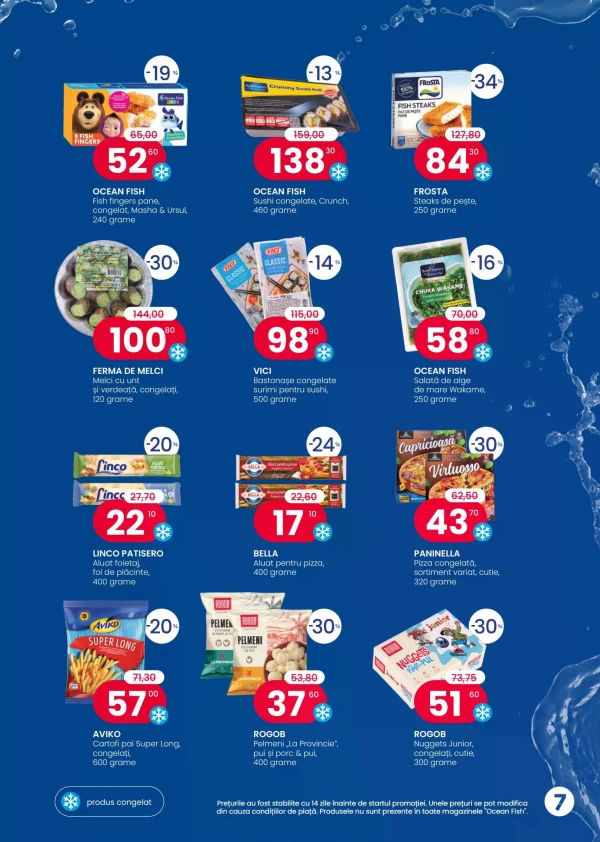 Catalog Ocean Fish - Catalogul cu reduceri, pagina 7: reduceri și oferte 1 – 30 septembrie 2026