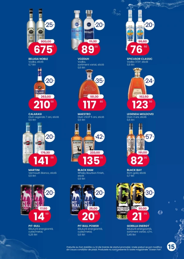 Catalog Ocean Fish - Catalogul cu reduceri, pagina 15: reduceri și oferte 1 – 30 septembrie 2026