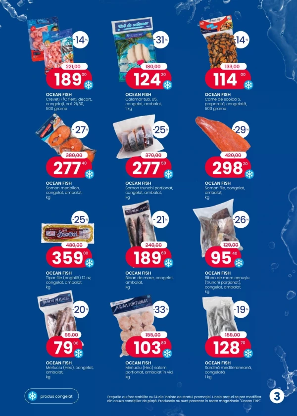 Catalog Ocean Fish - Catalogul cu reduceri, pagina 3: reduceri și oferte 1 – 30 septembrie 2026