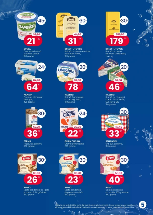 Catalog Ocean Fish - Catalogul cu reduceri, pagina 5: reduceri și oferte 1 – 30 septembrie 2026
