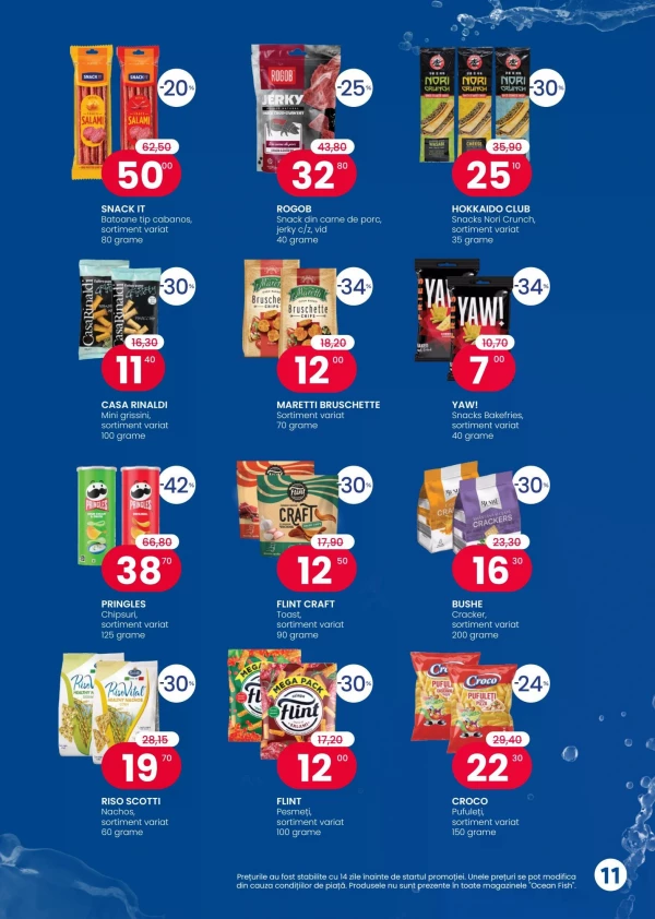 Catalog Ocean Fish - Catalogul cu reduceri, pagina 11: reduceri și oferte 1 – 30 septembrie 2026