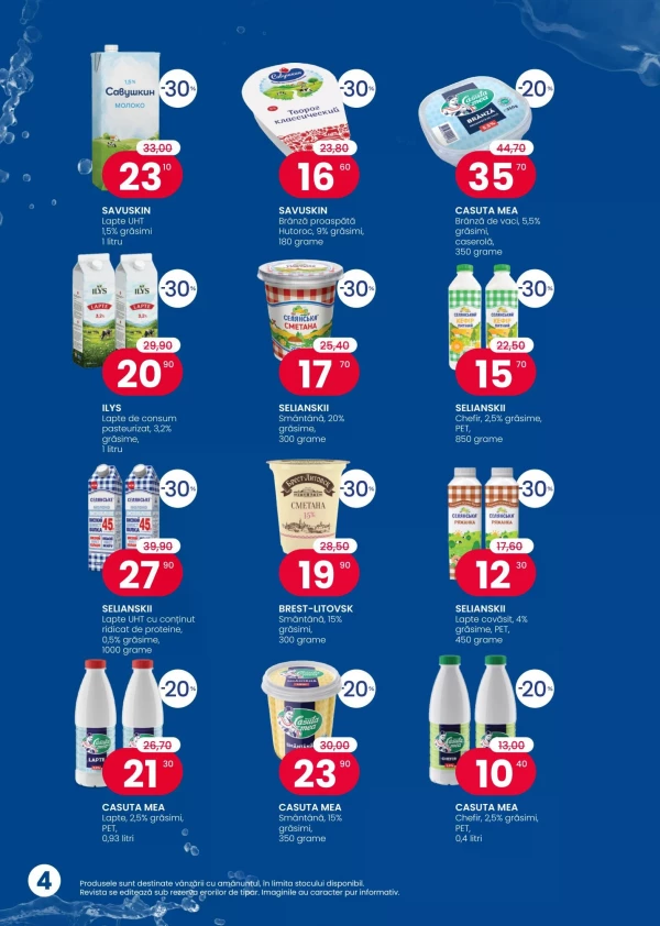 Catalog Ocean Fish - Catalogul cu reduceri, pagina 4: reduceri și oferte 1 – 30 septembrie 2026