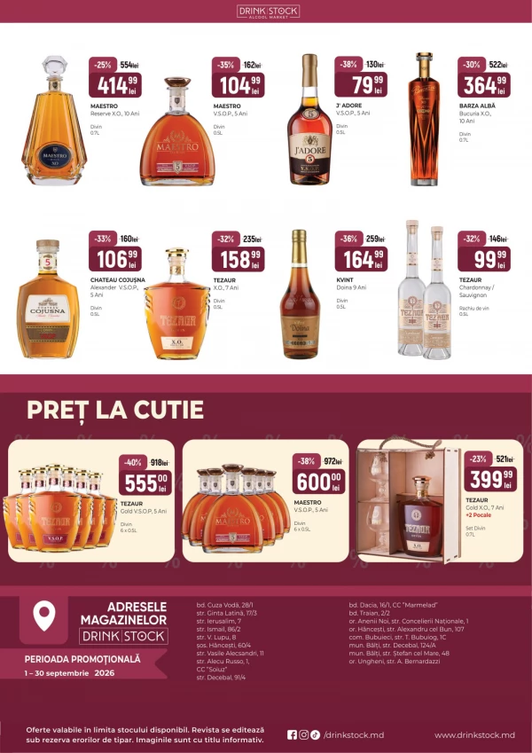 Catalog Drink Stock - Catalogul cu reduceri, pagina 4: reduceri și oferte 1 – 30 septembrie 2026