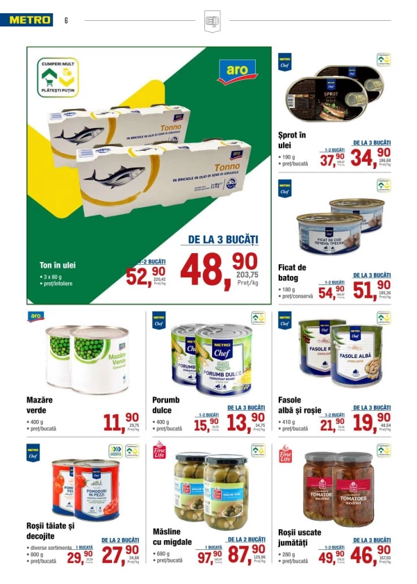 Catalog Metro - Catalogul cu reduceri, pagina 6: reduceri și oferte 3 – 16 septembrie 2026