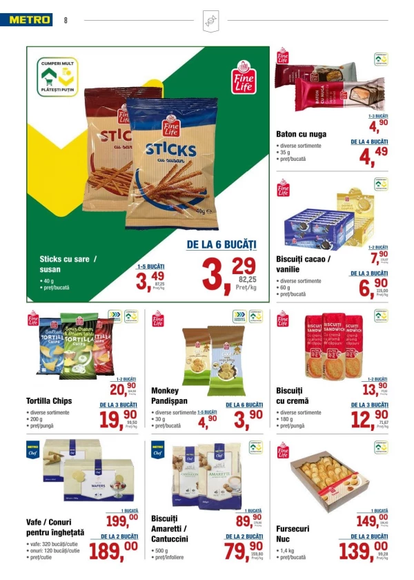 Catalog Metro - Catalogul cu reduceri, pagina 8: reduceri și oferte 3 – 16 septembrie 2026