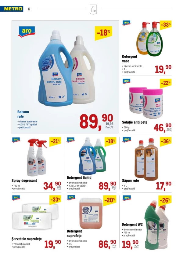 Catalog Metro - Catalogul cu reduceri, pagina 12: reduceri și oferte 3 – 16 septembrie 2026