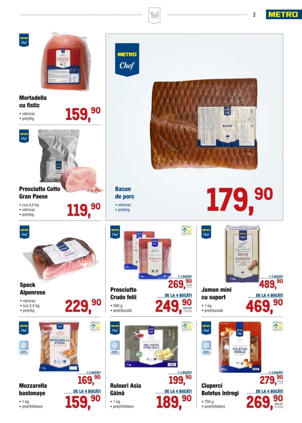 Catalog Metro - Catalogul cu reduceri, pagina 3: reduceri și oferte 3 – 16 septembrie 2026