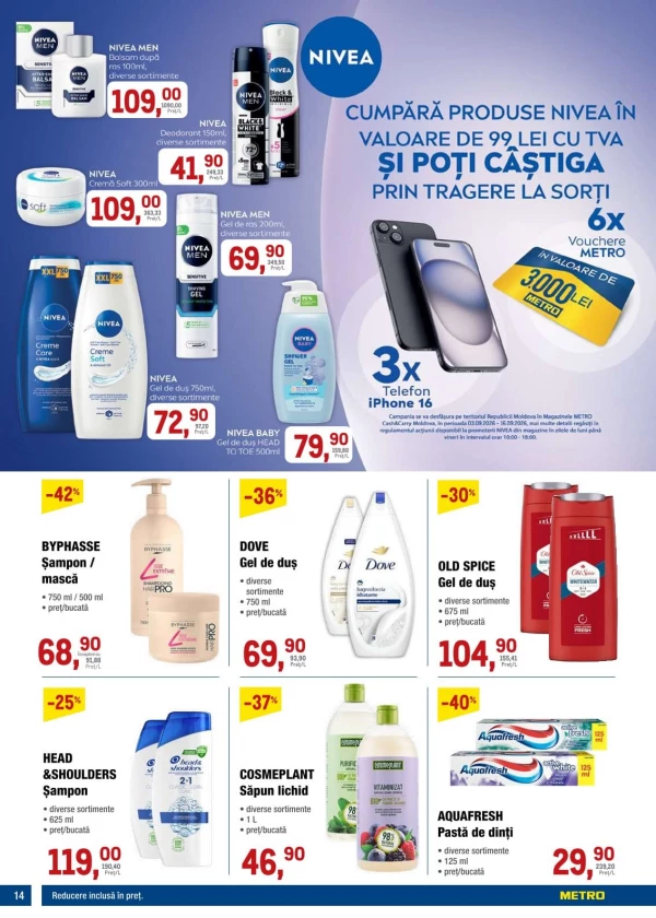 Catalog Metro - Catalogul cu reduceri, pagina 14: reduceri și oferte 3 – 16 septembrie 2026