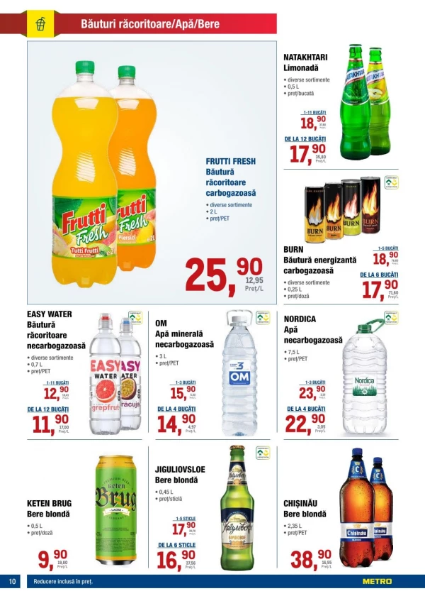 Catalog Metro - Catalogul cu reduceri, pagina 10: reduceri și oferte 3 – 16 septembrie 2026