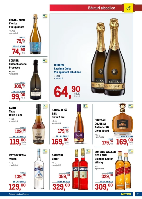 Catalog Metro - Catalogul cu reduceri, pagina 11: reduceri și oferte 3 – 16 septembrie 2026
