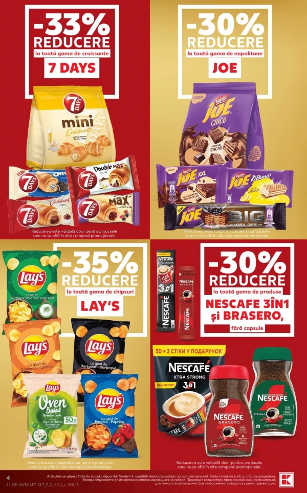 Catalog Kaufland - Catalogul cu reduceri, pagina 4: reduceri și oferte 3 – 9 septembrie 2026