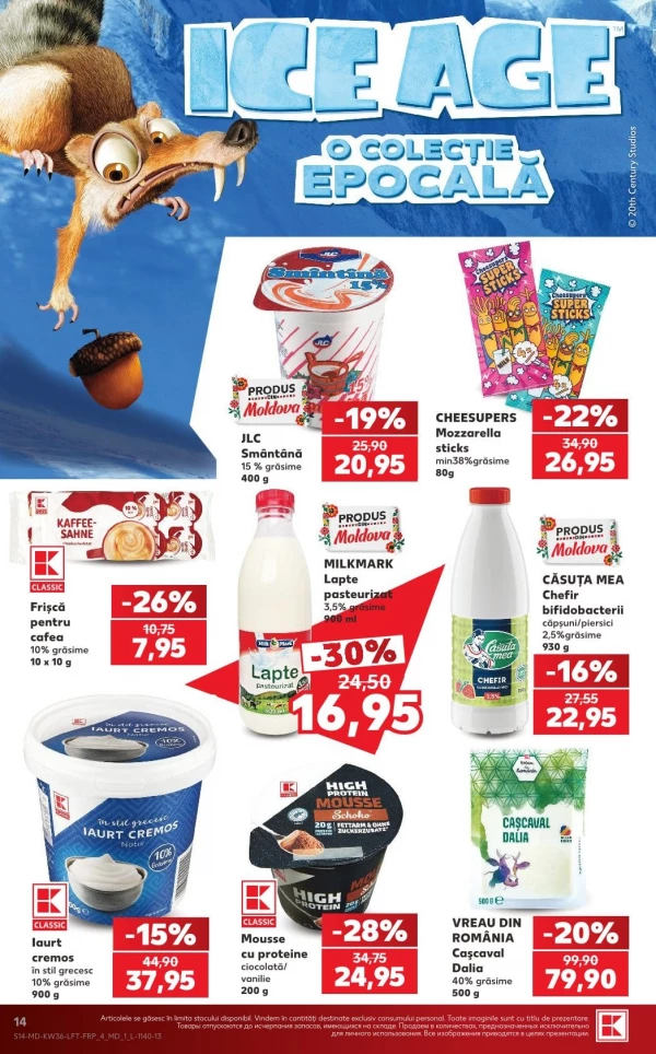 Catalog Kaufland - Catalogul cu reduceri, pagina 14: reduceri și oferte 3 – 9 septembrie 2026