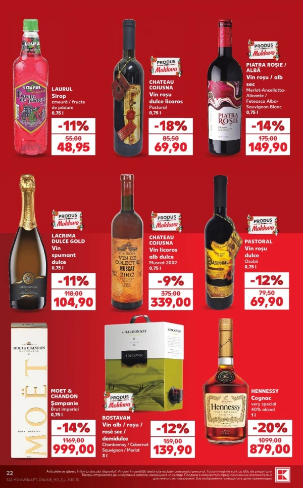 Catalog Kaufland - Catalogul cu reduceri, pagina 22: reduceri și oferte 3 – 9 septembrie 2026
