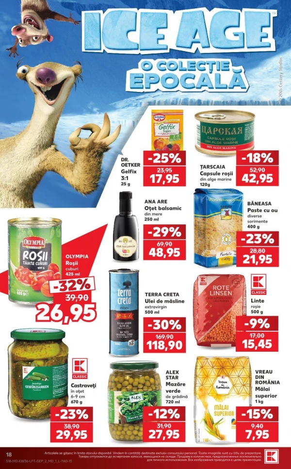 Catalog Kaufland - Catalogul cu reduceri, pagina 18: reduceri și oferte 3 – 9 septembrie 2026