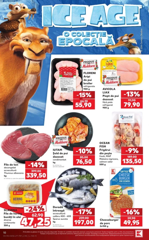 Catalog Kaufland - Catalogul cu reduceri, pagina 10: reduceri și oferte 3 – 9 septembrie 2026