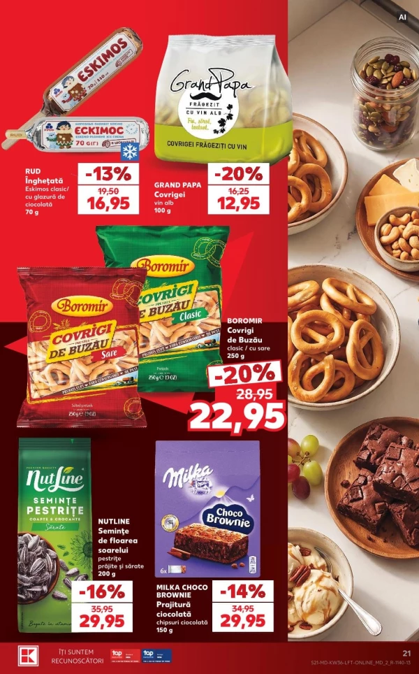 Catalog Kaufland - Catalogul cu reduceri, pagina 21: reduceri și oferte 3 – 9 septembrie 2026