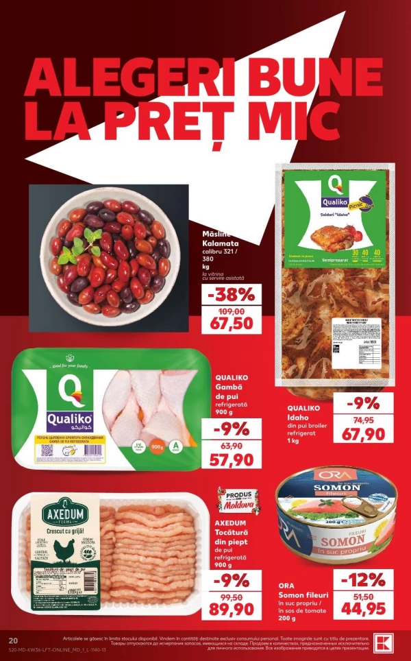 Catalog Kaufland - Catalogul cu reduceri, pagina 20: reduceri și oferte 3 – 9 septembrie 2026