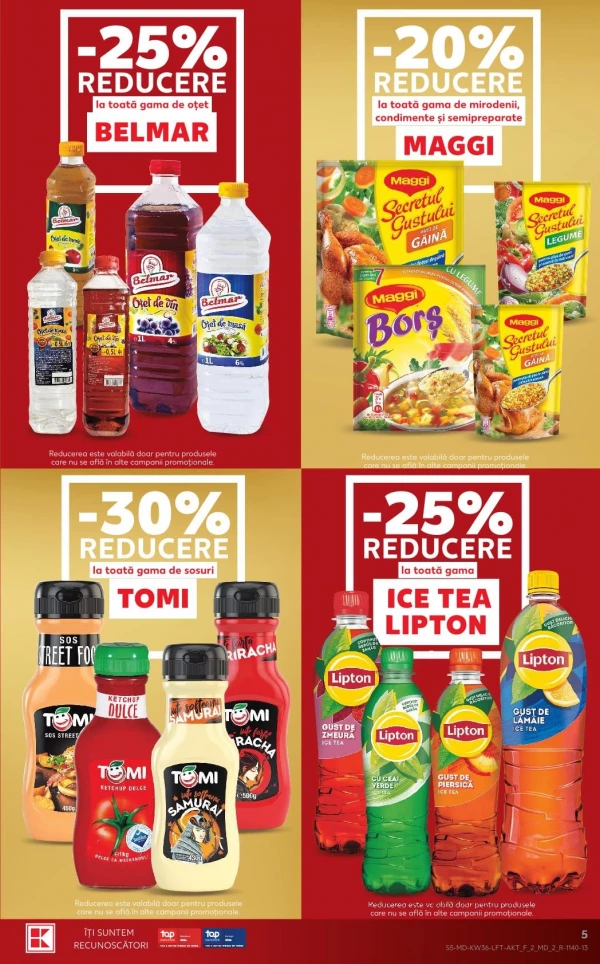 Catalog Kaufland - Catalogul cu reduceri, pagina 5: reduceri și oferte 3 – 9 septembrie 2026