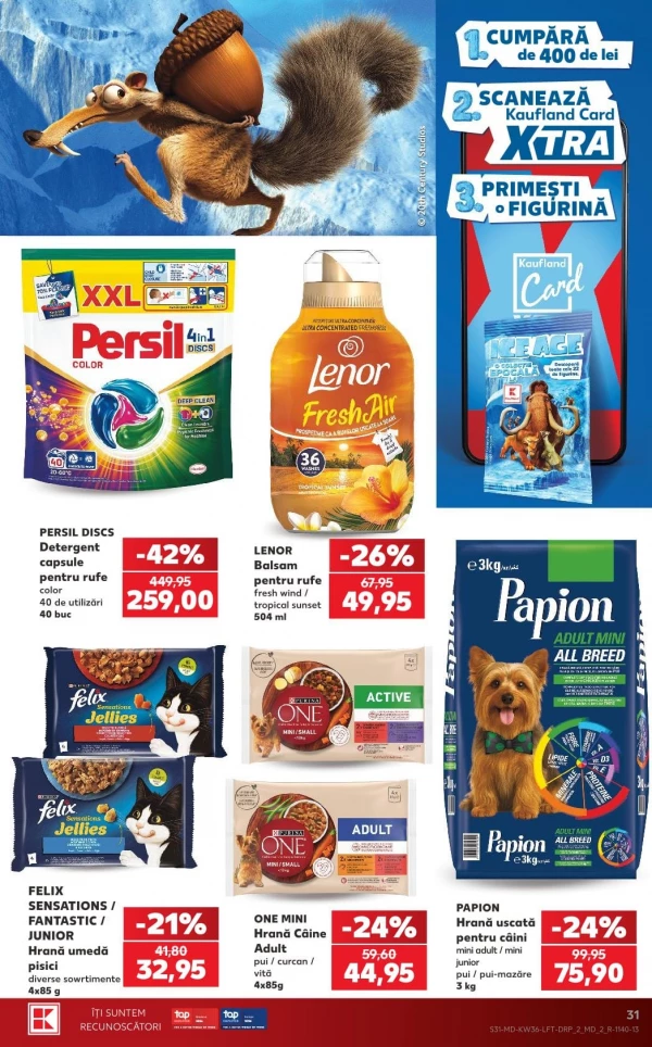 Catalog Kaufland - Catalogul cu reduceri, pagina 31: reduceri și oferte 3 – 9 septembrie 2026