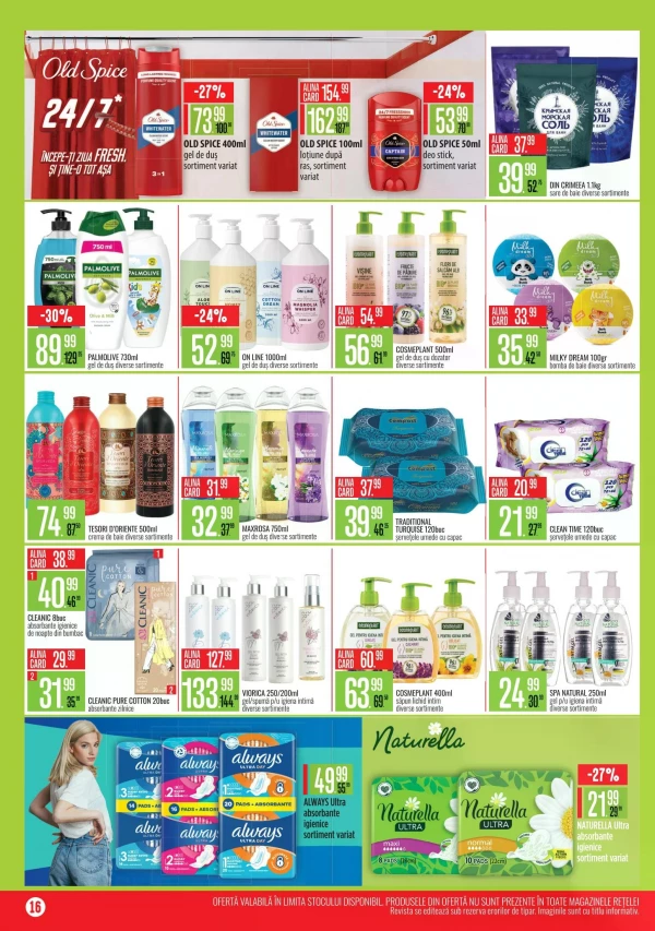 Catalog Mega Alina - Mega Alina Discounter, pagina 16: reduceri și oferte 1 – 30 septembrie 2026