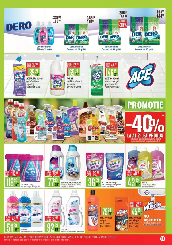Catalog Mega Alina - Mega Alina Discounter, pagina 13: reduceri și oferte 1 – 30 septembrie 2026
