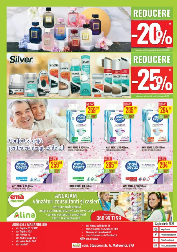 Catalog Mega Alina - Mega Alina Discounter, pagina 20: reduceri și oferte 1 – 30 septembrie 2026
