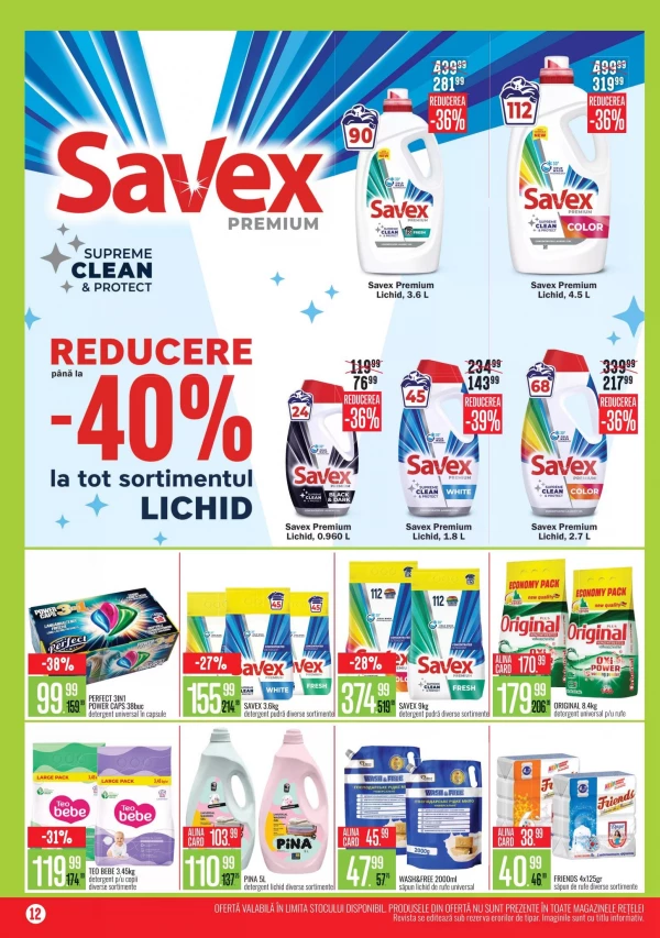 Catalog Mega Alina - Mega Alina Discounter, pagina 12: reduceri și oferte 1 – 30 septembrie 2026