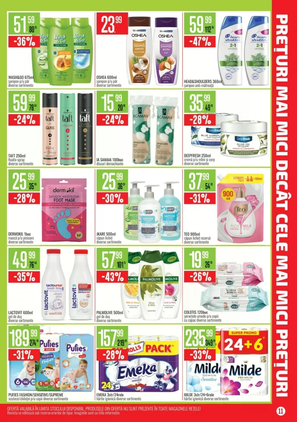 Catalog Mega Alina - Mega Alina Discounter, pagina 11: reduceri și oferte 1 – 30 septembrie 2026