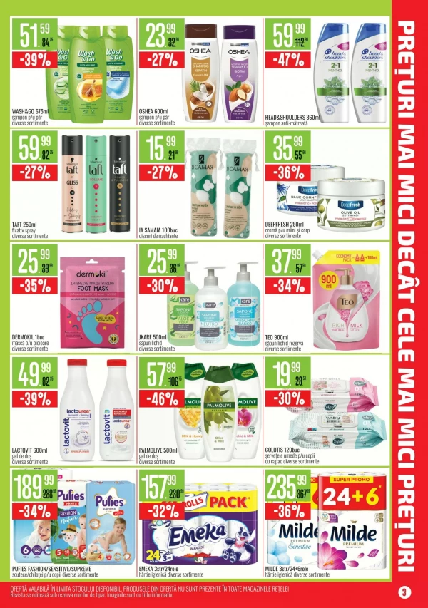 Catalog Mega Alina - Catalogul cu reduceri, pagina 3: reduceri și oferte 1 – 30 septembrie 2026