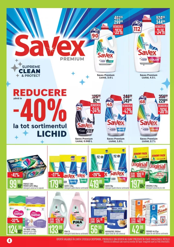 Catalog Mega Alina - Catalogul cu reduceri, pagina 4: reduceri și oferte 1 – 30 septembrie 2026