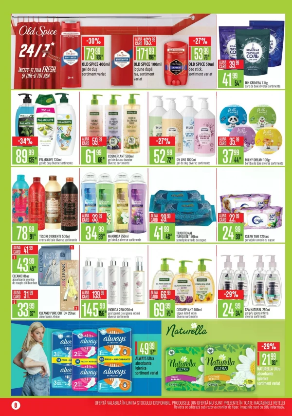 Catalog Mega Alina - Catalogul cu reduceri, pagina 8: reduceri și oferte 1 – 30 septembrie 2026