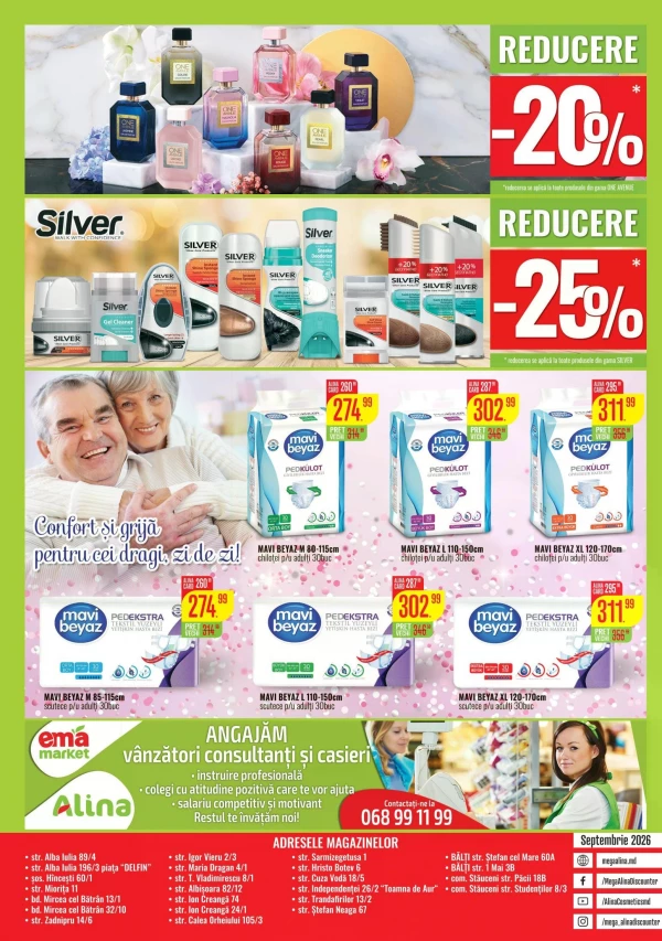 Catalog Mega Alina - Catalogul cu reduceri, pagina 12: reduceri și oferte 1 – 30 septembrie 2026