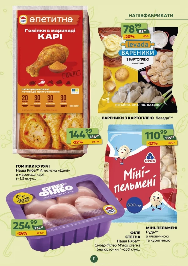 Каталог Близенько - Каталог знижок, сторінка 11: знижки та акції 7 – 13 вересня 2026