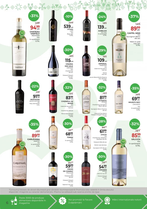 Catalog AlcoMarket - Catalogul cu reduceri, pagina 6: reduceri și oferte 10 – 23 septembrie 2026