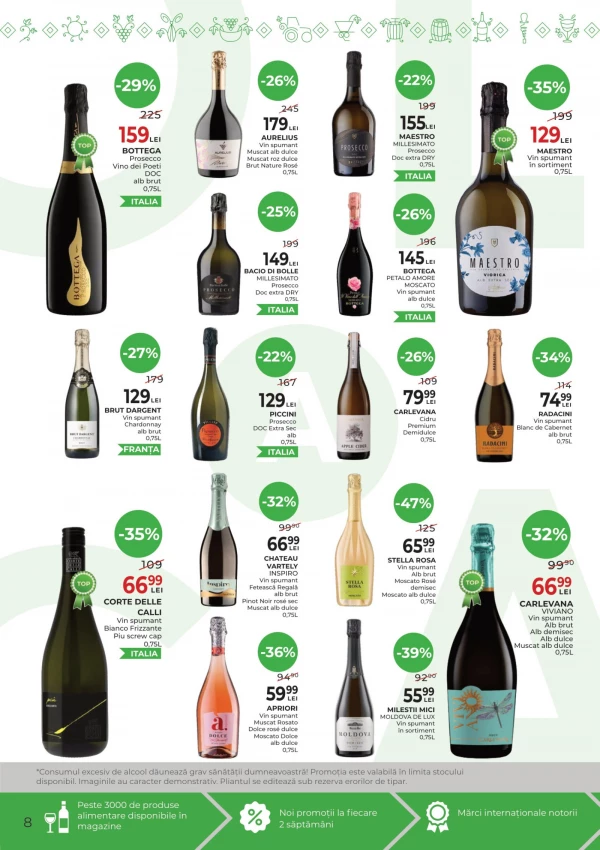 Catalog AlcoMarket - Catalogul cu reduceri, pagina 8: reduceri și oferte 10 – 23 septembrie 2026