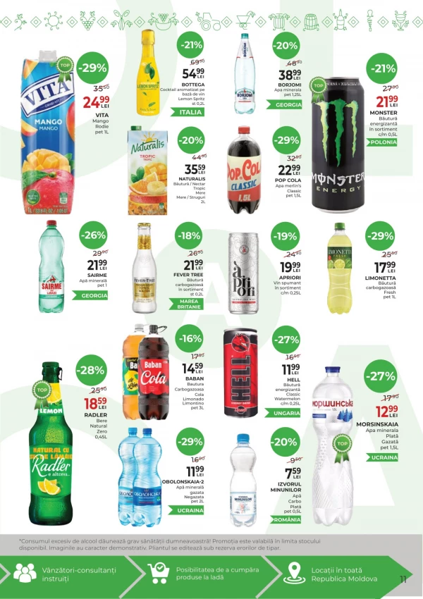 Catalog AlcoMarket - Catalogul cu reduceri, pagina 11: reduceri și oferte 10 – 23 septembrie 2026