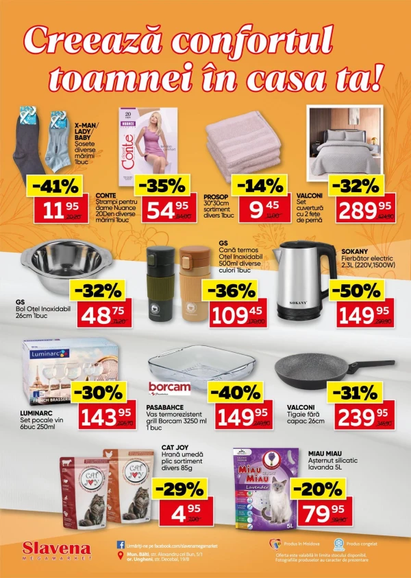 Catalog Slavena - Catalogul cu reduceri, pagina 12: reduceri și oferte 9 – 22 septembrie 2026