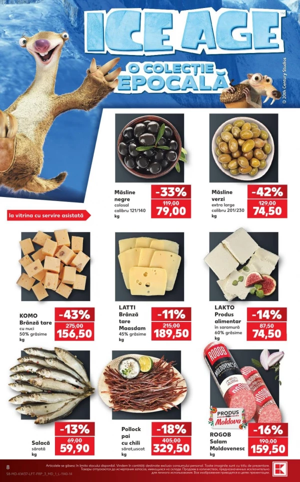 Catalog Kaufland - Catalogul cu reduceri, pagina 8: reduceri și oferte 10 – 16 septembrie 2026