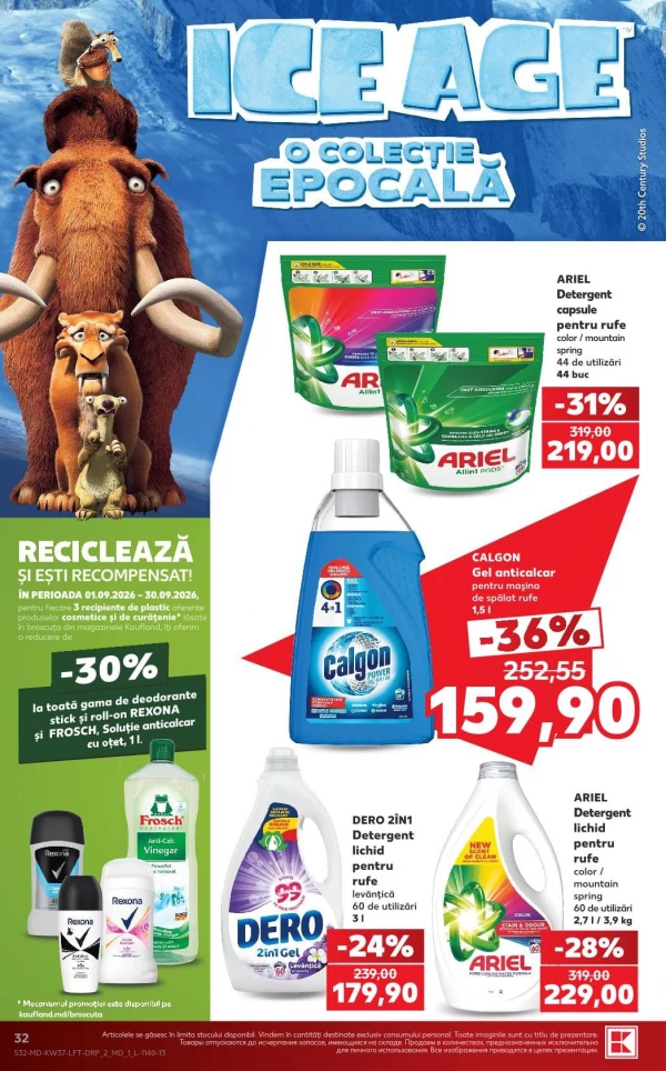 Catalog Kaufland - Catalogul cu reduceri, pagina 32: reduceri și oferte 10 – 16 septembrie 2026