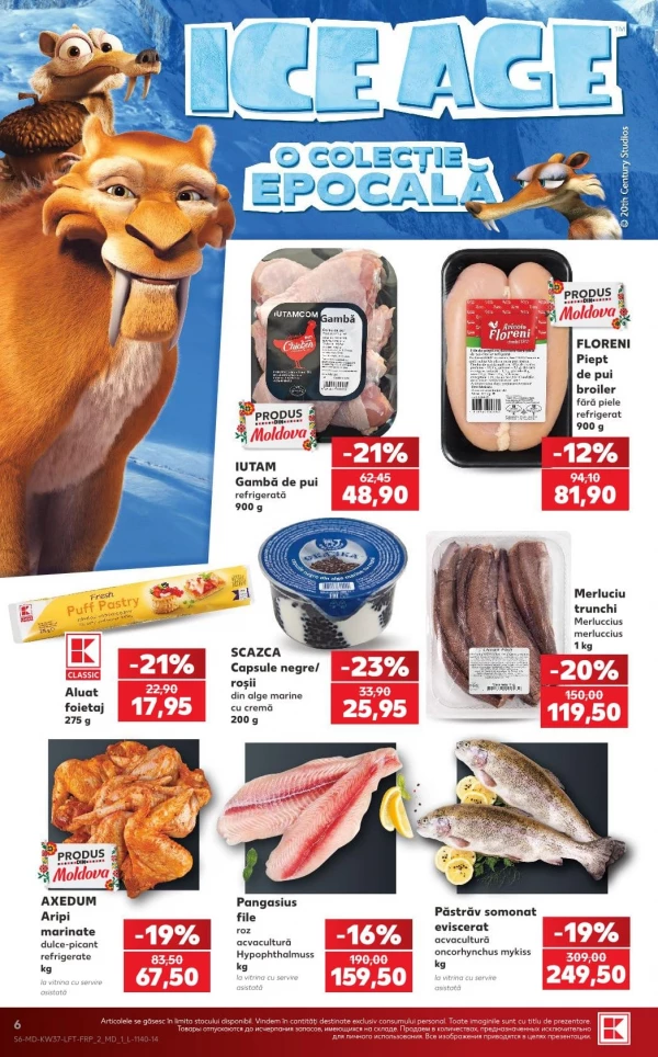 Catalog Kaufland - Catalogul cu reduceri, pagina 6: reduceri și oferte 10 – 16 septembrie 2026