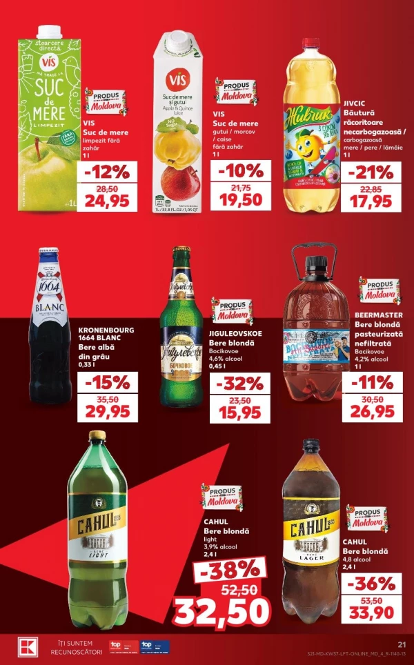 Catalog Kaufland - Catalogul cu reduceri, pagina 21: reduceri și oferte 10 – 16 septembrie 2026