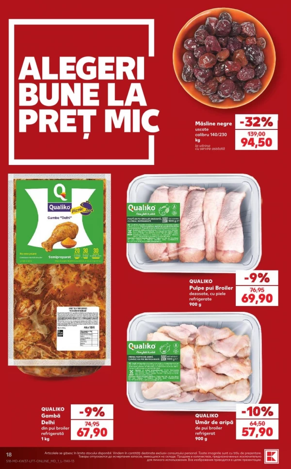 Catalog Kaufland - Catalogul cu reduceri, pagina 18: reduceri și oferte 10 – 16 septembrie 2026