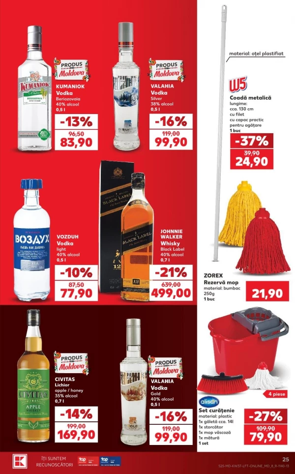 Catalog Kaufland - Catalogul cu reduceri, pagina 25: reduceri și oferte 10 – 16 septembrie 2026